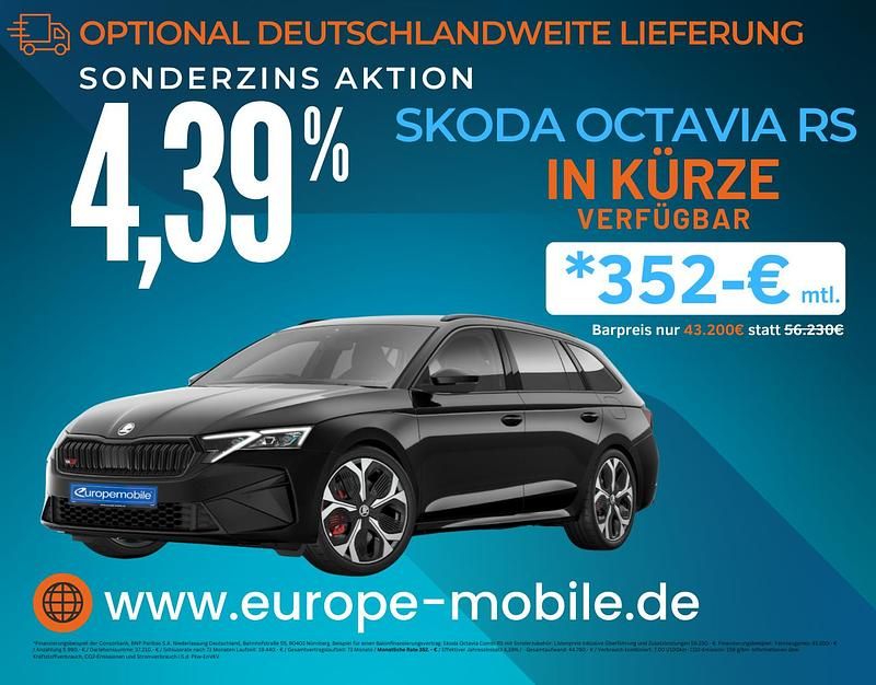 Neu Skoda Octavia RS 265 PS (194 kW) 2025 Wählbar Kombi