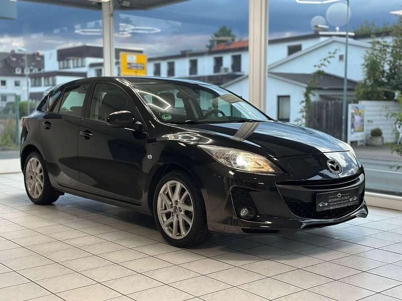 Schwarz Gebraucht 2013 Mazda 3 Edition Limousine | 6.950 € (Fairer Preis) - Bild 1/4