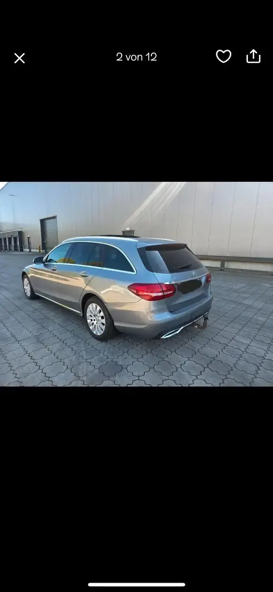 Gebraucht Mercedes C220 170 PS (125 kW) 2014 Grau Kombi