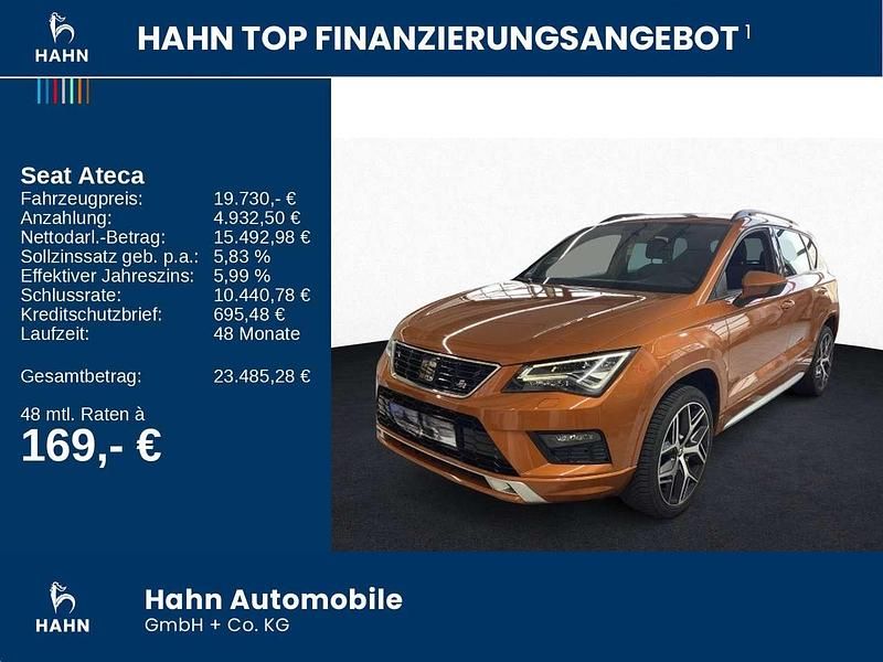 Gebraucht Seat Ateca FR 150 PS (110 kW) 2018 Orange SUV