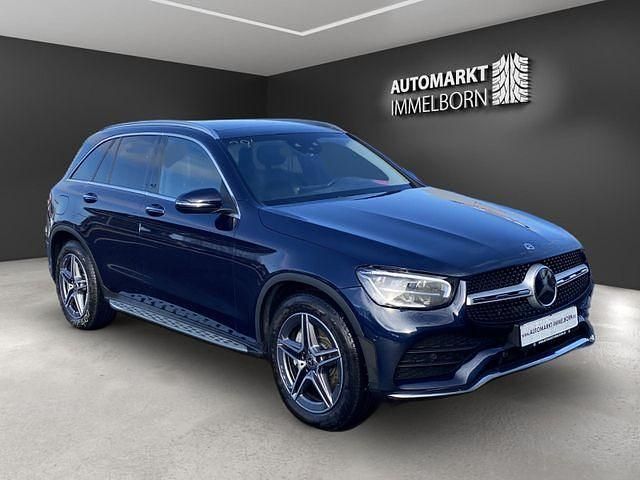 Blau cavansitblau metalliclack metallic Gebraucht 2021 Mercedes GLC400d AMG SUV | 34.950 € (Fairer Preis) - Bild 1/4
