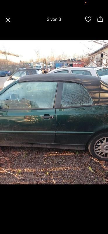 Gebraucht VW Golf III 108 PS (79 kW) 1999 Grün Cabrio