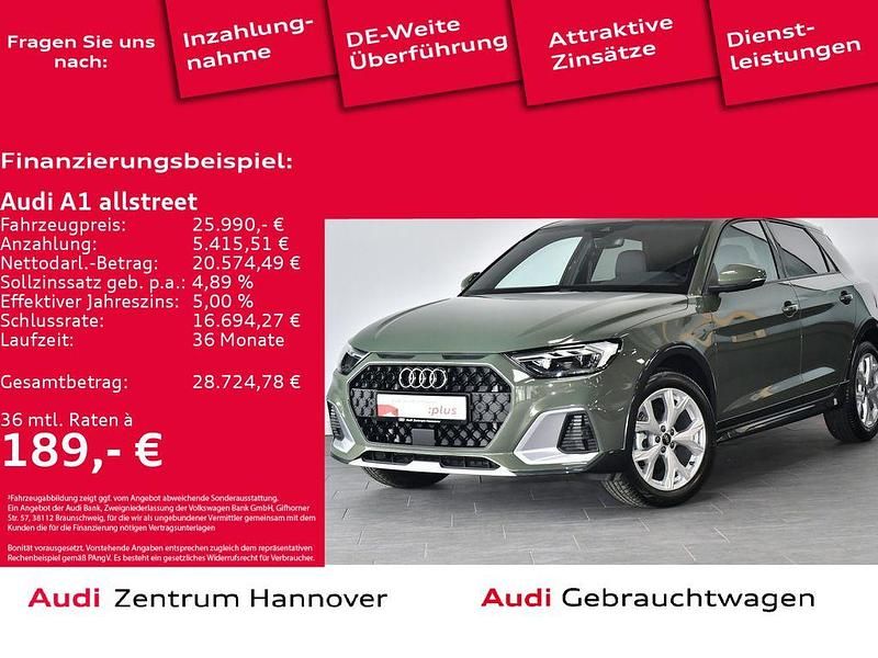 Gebraucht Audi A1 Basis 116 PS (85 kW) 2024 Distriktgrün metallic SUV