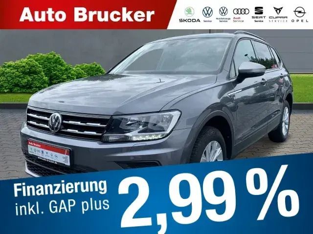 Grau Gebraucht 2019 VW Tiguan Allspace Trendline SUV | 25.790 € (Fairer Preis) - Bild 1/4