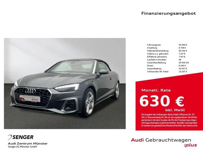 Grau Gebraucht 2023 Audi A5 S-Line Coupé | 43.990 € (Fairer Preis) - Bild 1/1