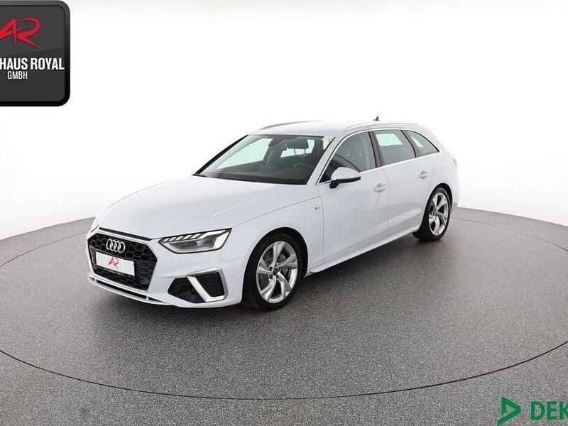 Gletscherweiß Gebraucht 2021 Audi A4 S-Line Kombi | 25.880 € (Superpreis) - Bild 1/4