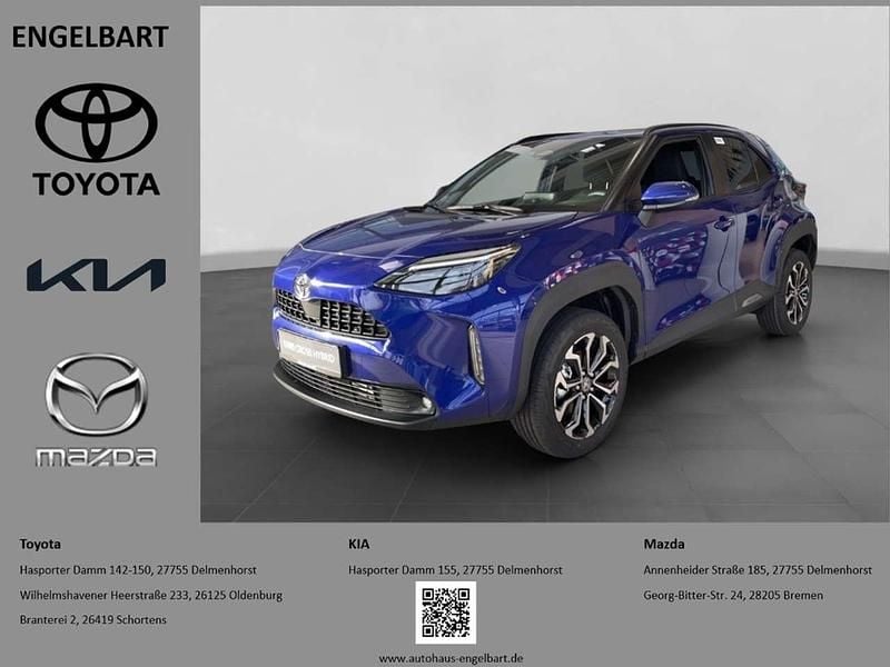 Juniper blue metallic Neu 2025 Toyota Yaris Cross SUV | 27.890 € (Guter Preis) - Bild 1/4