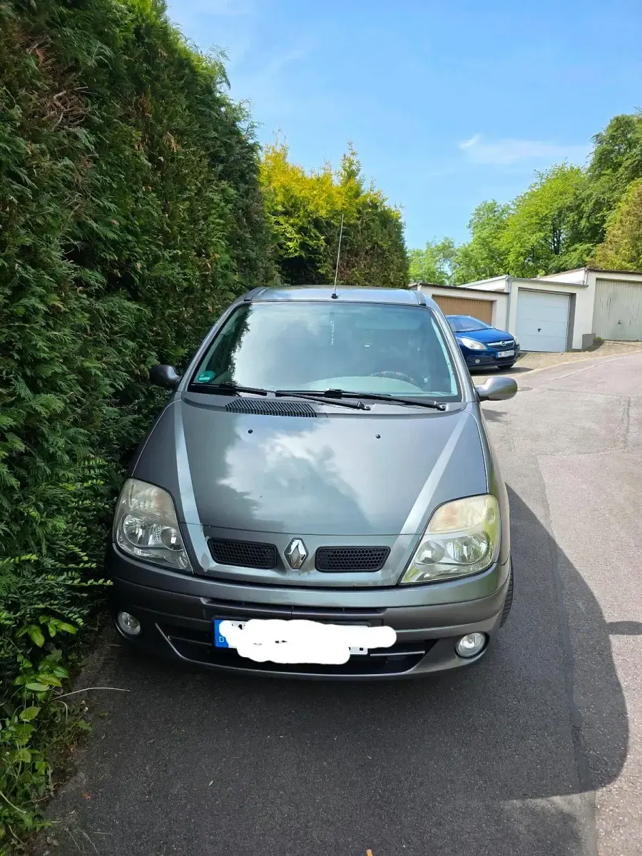 Gebraucht Renault Scénic 107 PS (78 kW) 2002 Grau Van / Kleinbus
