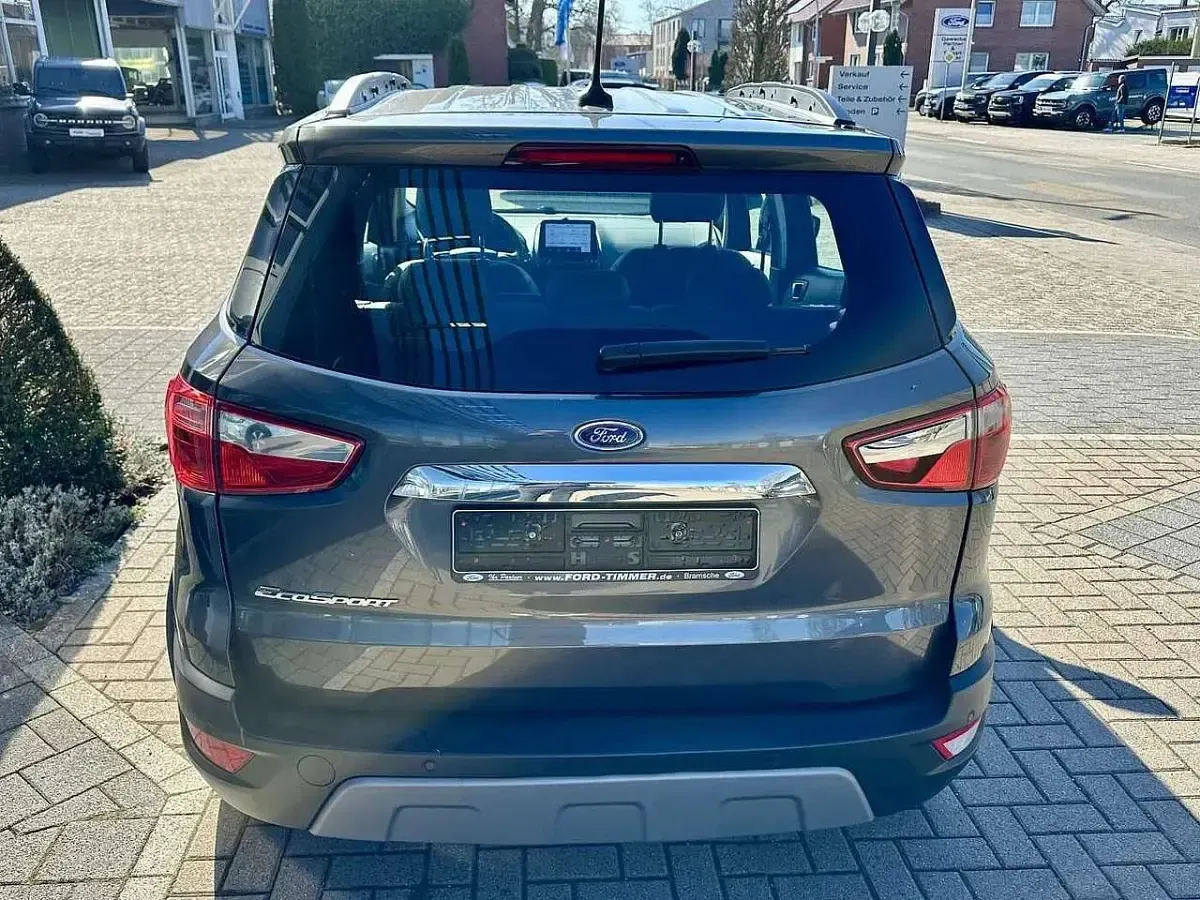 Gebraucht Ford Ecosport Titanium 125 PS (91 kW) 2021 Magnetic grau metallic SUV