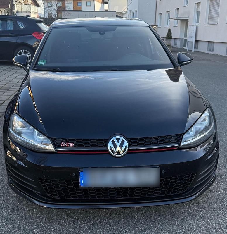 Schwarz Gebraucht 2014 VW Golf VII GTD Kleinwagen | 9.500 € (Fairer Preis) - Bild 1/4