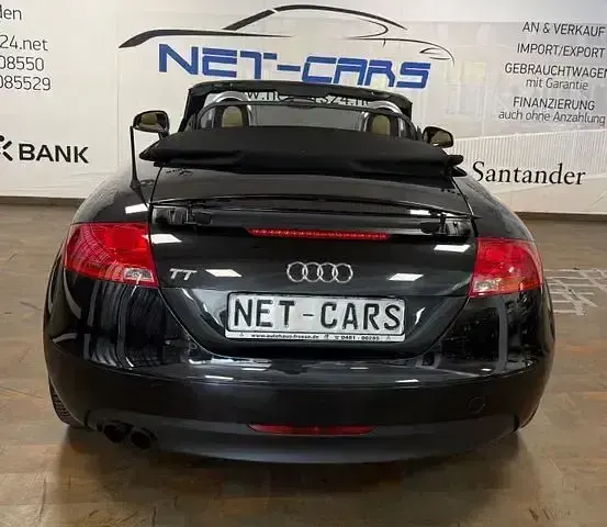 Gebraucht Audi TT Roadster S-Line 200 PS (147 kW) 2008 Schwarz Cabrio