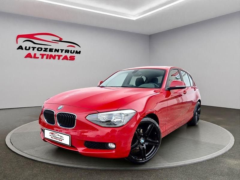 Rot Gebraucht 2014 BMW 114 Sport Line Kleinwagen | 7.900 € (Guter Preis) - Bild 1/4