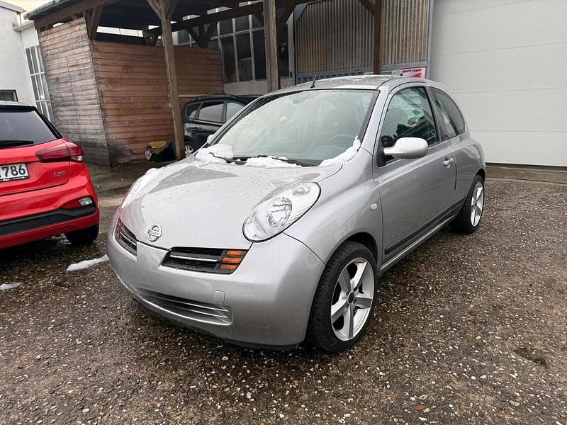 Gebraucht Nissan Micra 68 PS (50 kW) 2003 Silber Kleinwagen