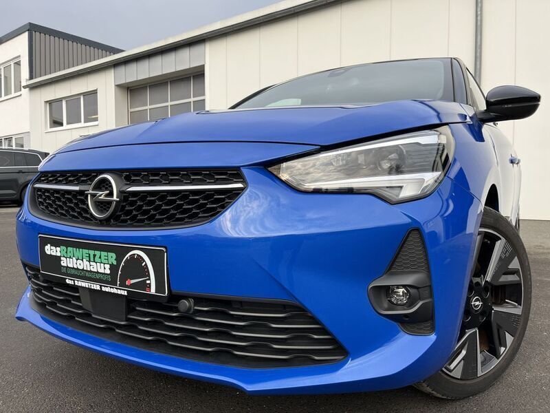 Blau Gebraucht 2021 Opel Corsa-e Ultimate Kleinwagen | 15.360 € (Guter Preis) - Bild 1/4