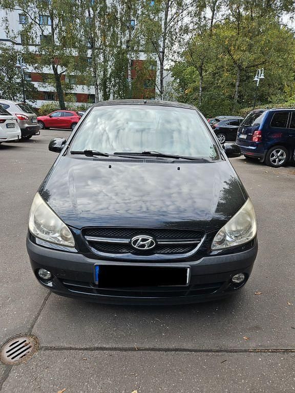 Schwarz Gebraucht 2007 Hyundai Getz Kleinwagen | 1.250 € (Guter Preis) - Bild 1/4