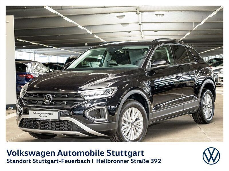 Schwarz Gebraucht 2022 VW T-Roc R-line SUV | 27.330 € (Fairer Preis) - Bild 1/4