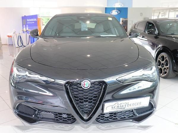 Neu Alfa Romeo Stelvio 209 PS (153 kW) 2025 Schwarz (nero vulcano, metallic (408)) SUV