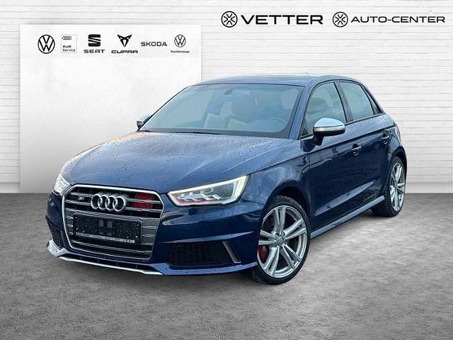 Blau Gebraucht 2018 Audi S1 Sportback Design Kleinwagen | 23.450 € (Fairer Preis) - Bild 1/4