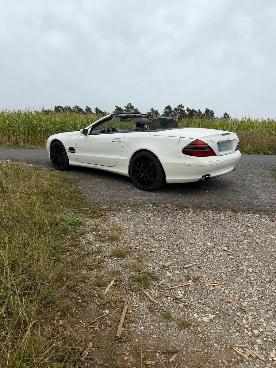 Gebraucht Mercedes SL600 500 PS (367 kW) 2003 Weiß Cabrio