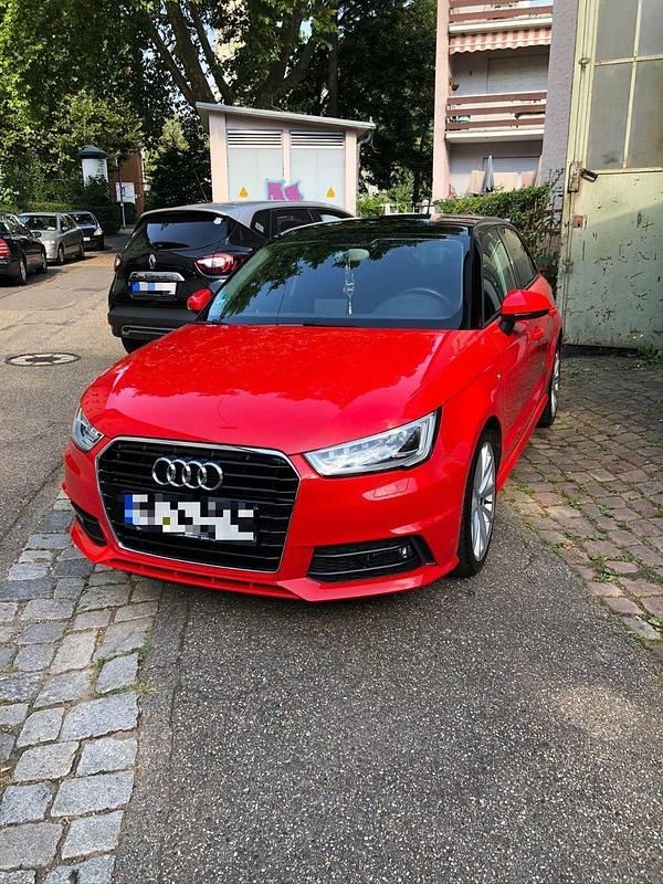 Rot Gebraucht 2017 Audi A1 S-Line Kleinwagen | 13.800 € (Fairer Preis) - Bild 1/4