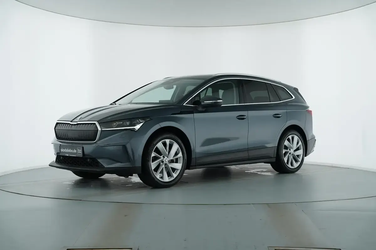 Gebraucht Skoda Enyaq iV Lounge 150 kW (204 PS) 2021 Quarzgrau metallic SUV
