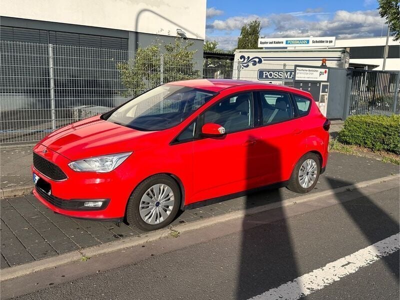 Rot Gebraucht 2016 Ford C-MAX Trend Van / Kleinbus | 10.900 € (Guter Preis) - Bild 1/4