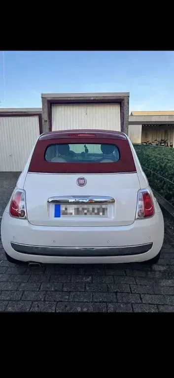 Gebraucht Fiat 500C Lounge 69 PS (50 kW) 2012 Weiß Cabrio
