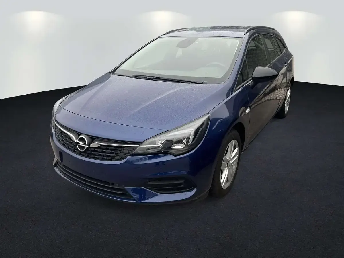 Gebraucht Opel Astra Edition 110 PS (80 kW) 2021 Nautic blau Kombi