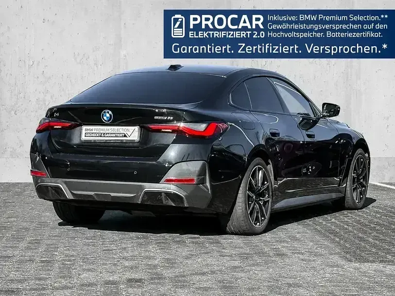 Gebraucht BMW i4 M Sport 250 kW (340 PS) 2023 Schwarz Limousine