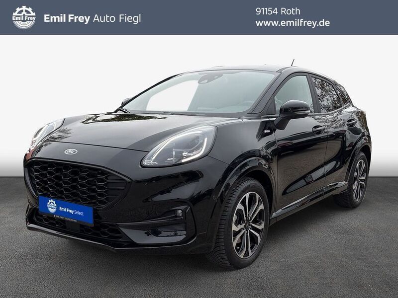 Agate black metallic Gebraucht 2023 Ford Puma ST-Line SUV | 23.950 € (Fairer Preis) - Bild 1/4