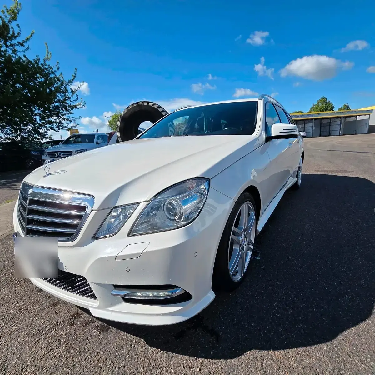 Gebraucht Mercedes E350 AMG 285 PS (209 kW) 2012 Weiß Kombi