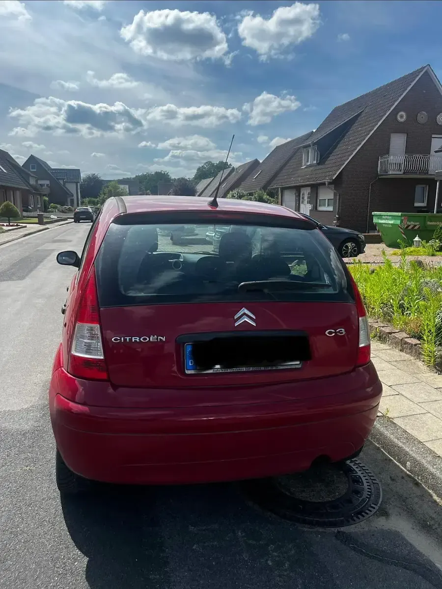Gebraucht Citroën C3 75 PS (55 kW) 2007 Rot Kleinwagen