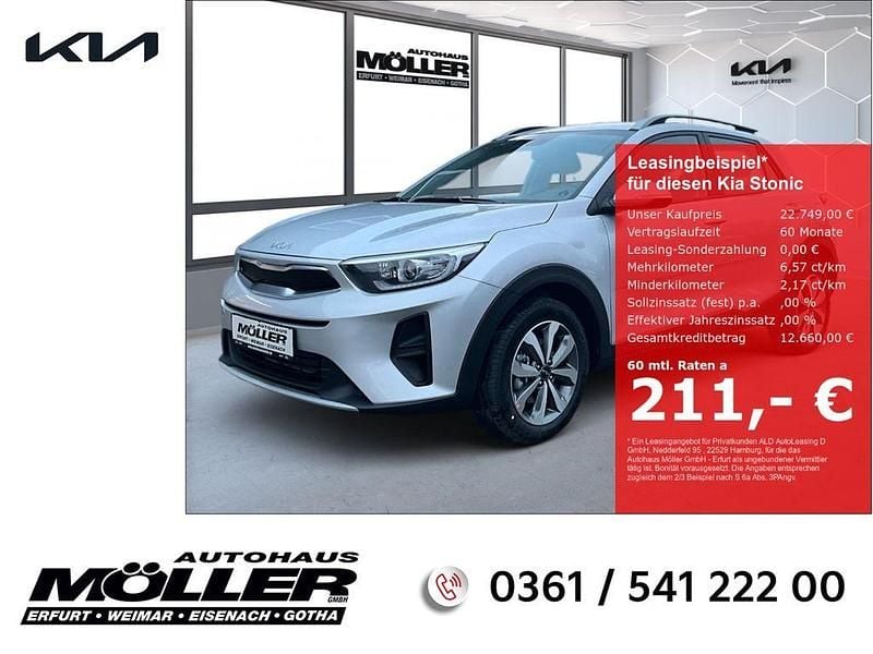 Silber Neu 2025 Kia Stonic Vision SUV | 22.749 € (Guter Preis) - Bild 1/4