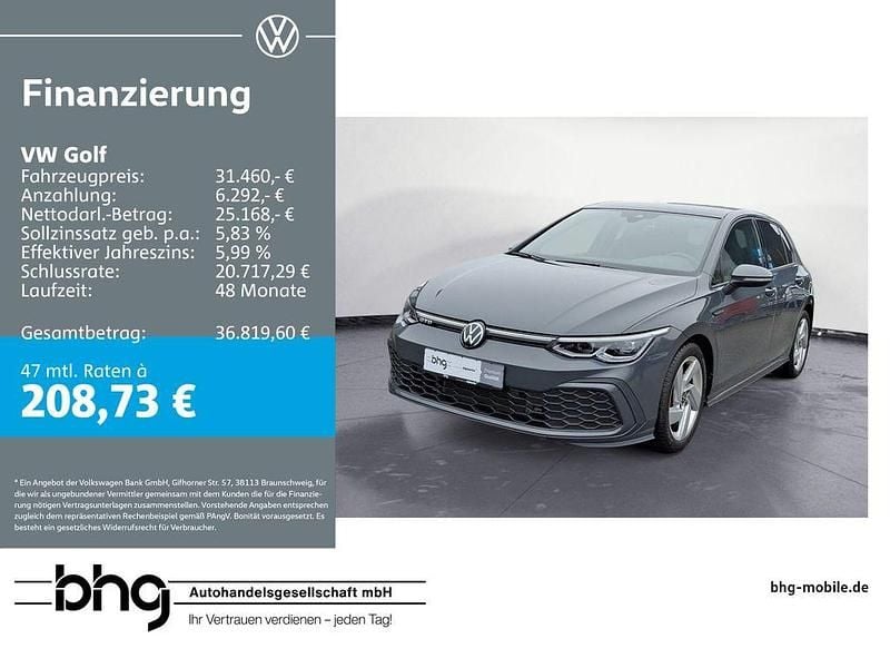 Gebraucht VW Golf VIII GTD 200 PS (147 kW) 2023 Grau Limousine