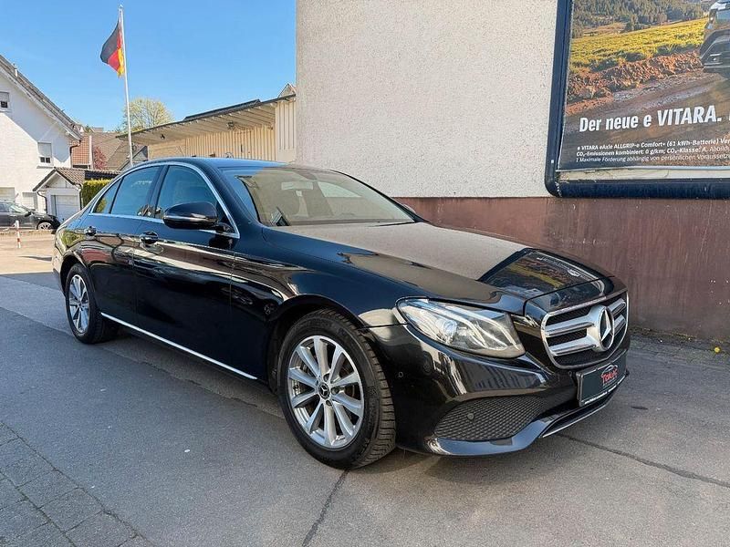 Brugt Mercedes E220 194 HK (142 kW) 2018 Sort Sedan
