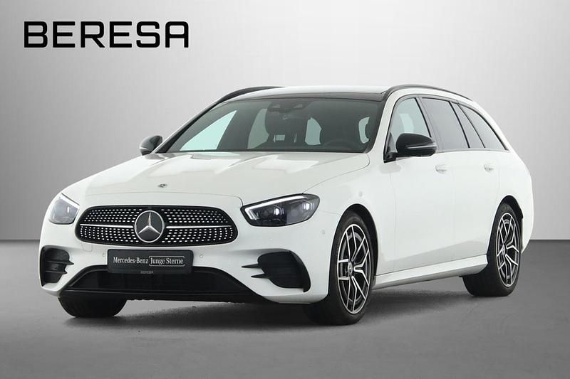Unilack polarweiß Gebraucht 2024 Mercedes E200 AMG Kombi | 45.980 € (Fairer Preis) - Bild 1/4