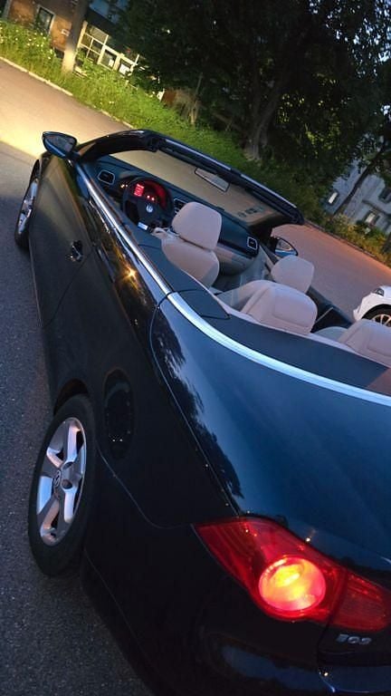 Blau Gebraucht 2008 VW Eos Cabrio | 3.999 € (Superpreis) - Bild 1/4