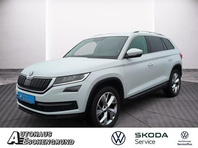 Moonweiß (metallic) Gebraucht 2017 Skoda Kodiaq Style SUV | 25.890 € (Etwas zu teuer) - Bild 1/4