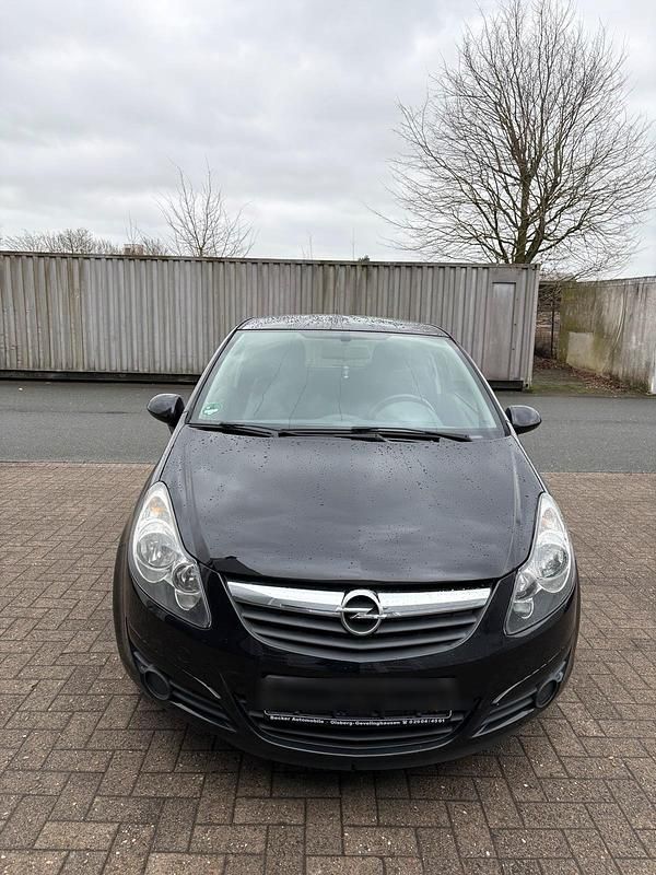 Gebraucht Opel Corsa 80 PS (58 kW) 2010 Schwarz Kleinwagen