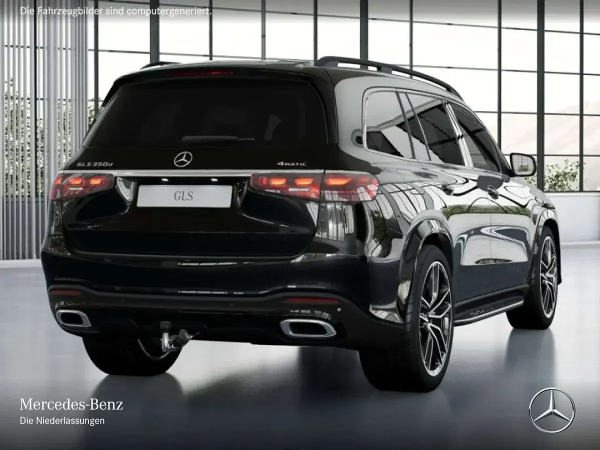 Gebraucht Mercedes GLS350 AMG 313 PS (230 kW) 2026 Schwarz SUV