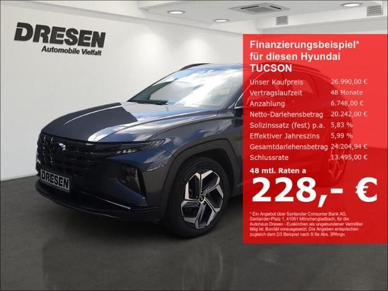 Grau Gebraucht 2021 Hyundai Tucson Trend SUV | 26.990 € (Fairer Preis) - Bild 1/4