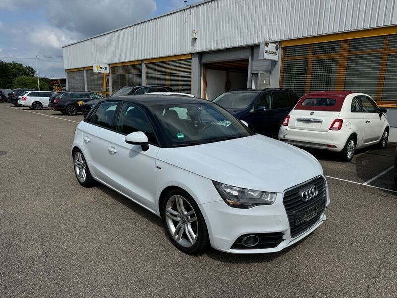 Weiß Gebraucht 2013 Audi A1 Sportback S-Line Kleinwagen | 8.599 € (Fairer Preis) - Bild 1/4