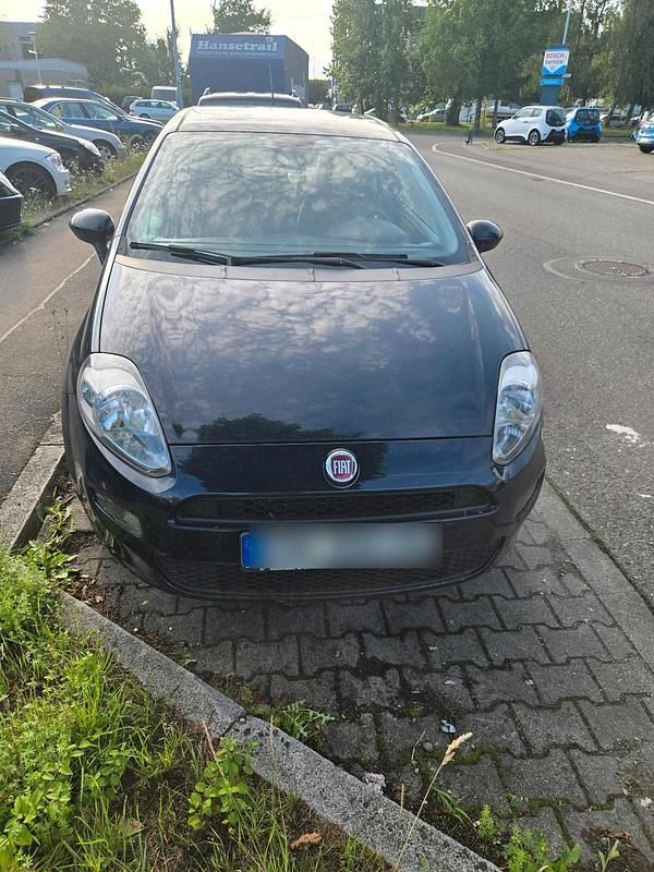 Blau Gebraucht 2013 Fiat Punto Kleinwagen | 2.000 € - Bild 1/4