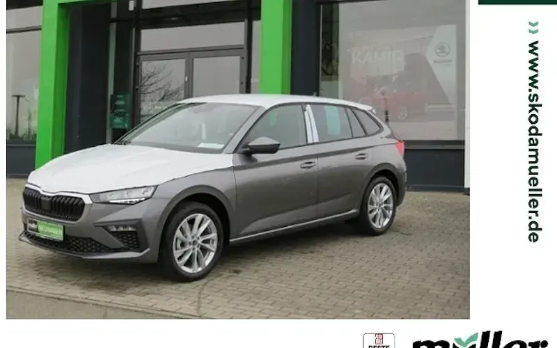 Neu Skoda Scala Essence 116 PS (85 kW) 2025 Grau Kleinwagen