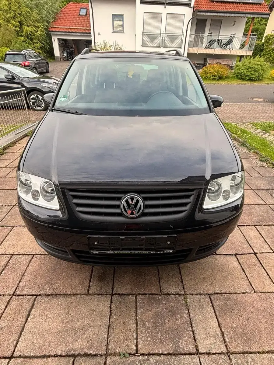 Gebraucht VW Touran 115 PS (84 kW) 2006 Schwarz Van / Kleinbus