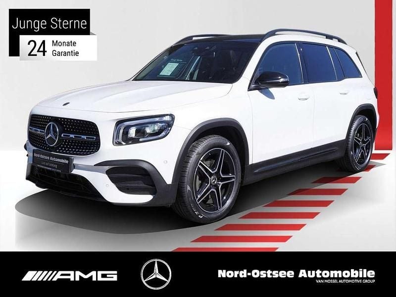 Unilack polarweiß Gebraucht 2023 Mercedes GLB220 AMG SUV | 43.790 € (Fairer Preis) - Bild 1/4
