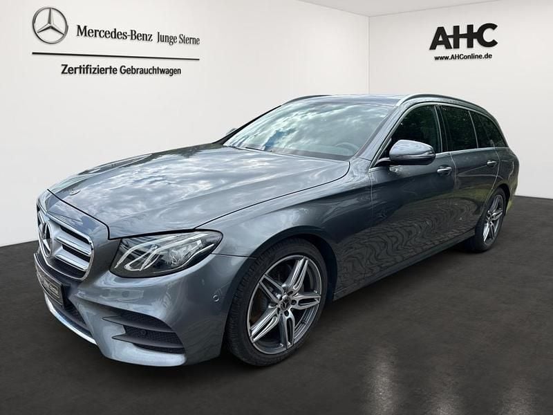 Metalliclack selenitgrau Gebraucht 2020 Mercedes E300 AMG Kombi | 30.490 € (Guter Preis) - Bild 1/4