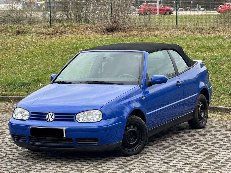 Schwarz Gebraucht 1998 VW Golf Cabriolet Cabrio | 3.800 € (Guter Preis) - Bild 1/4