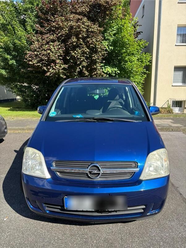 Blau Gebraucht 2004 Opel Meriva Van / Kleinbus | 1.500 € (Guter Preis) - Bild 1/4