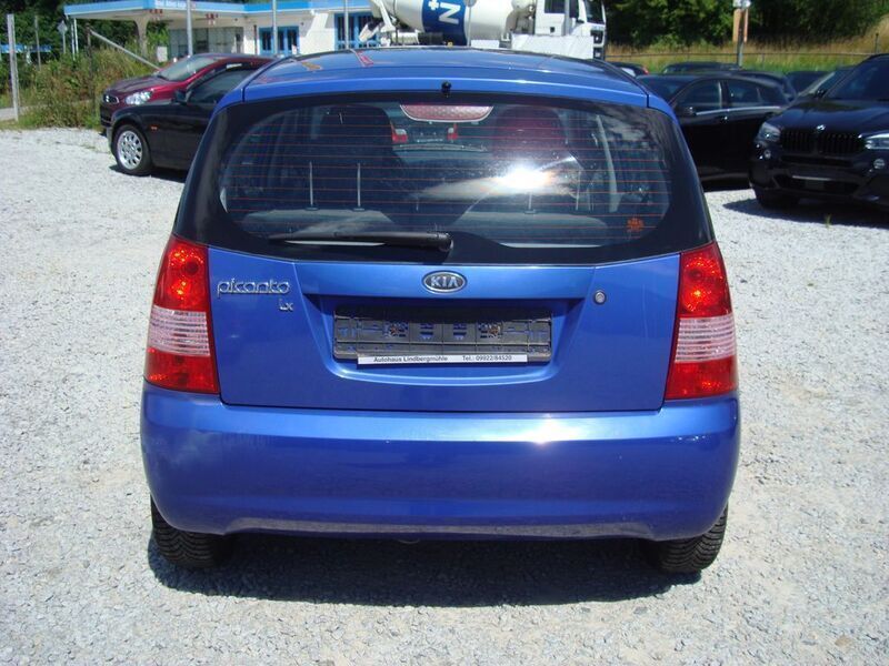 Gebraucht Kia Picanto 65 PS (47 kW) 2007 Blau metallic Kleinwagen